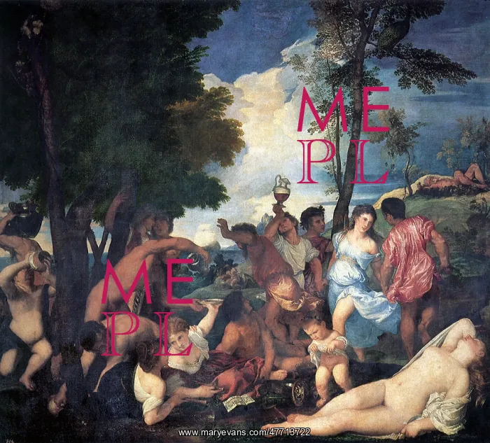  : The Bacchanal, by Titian