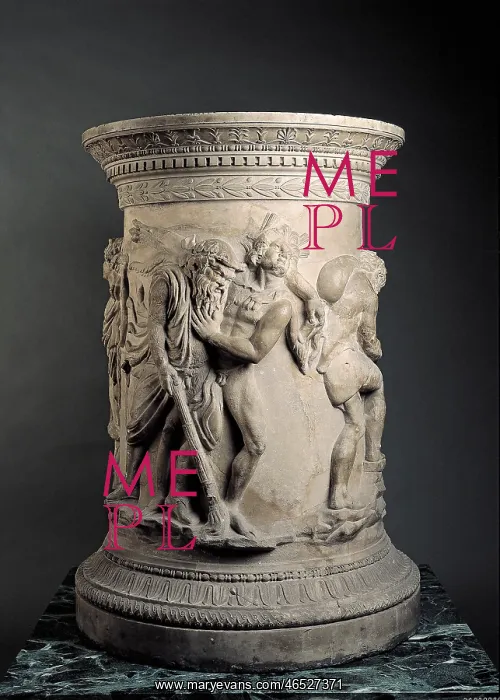 : Bacchanalian altar stone : Bacchanalian altar stone