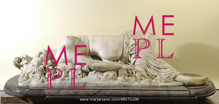 : Bacchante. Marble : Bacchante. Marble