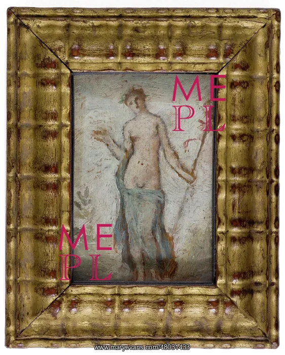 : Bacchante standing holding a thyrsus : Bacchante standing holding a thyrsus