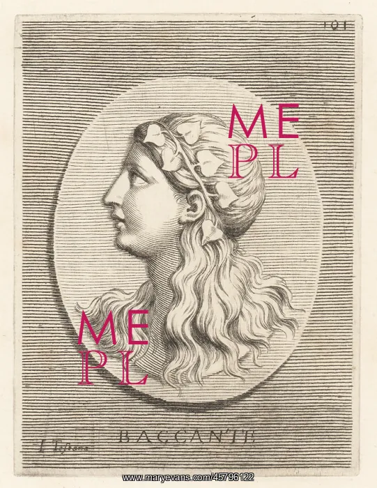 : One of the Bacchantes or Bacchae : One of the Bacchantes or Bacchae
