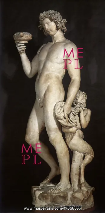 : Bacchus, by Michelangelo