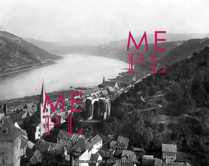  : Bacharach on the Rhine