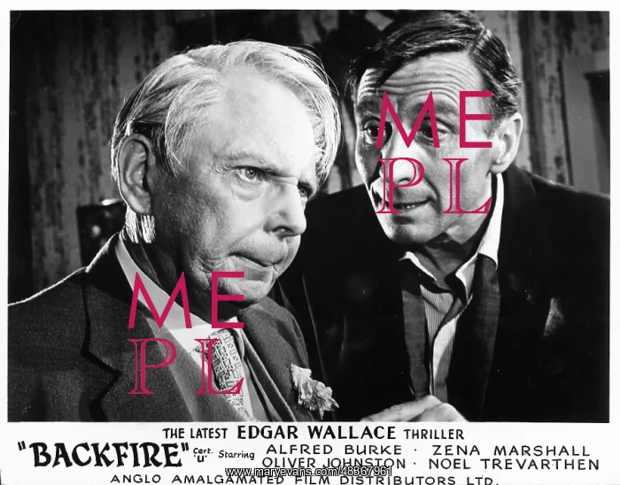 : BACKFIRE aka EDGAR WALLACE MYSTERIES: BACKFIRE : BACKFIRE aka EDGAR WALLACE MYSTERIES: BACKFIRE
