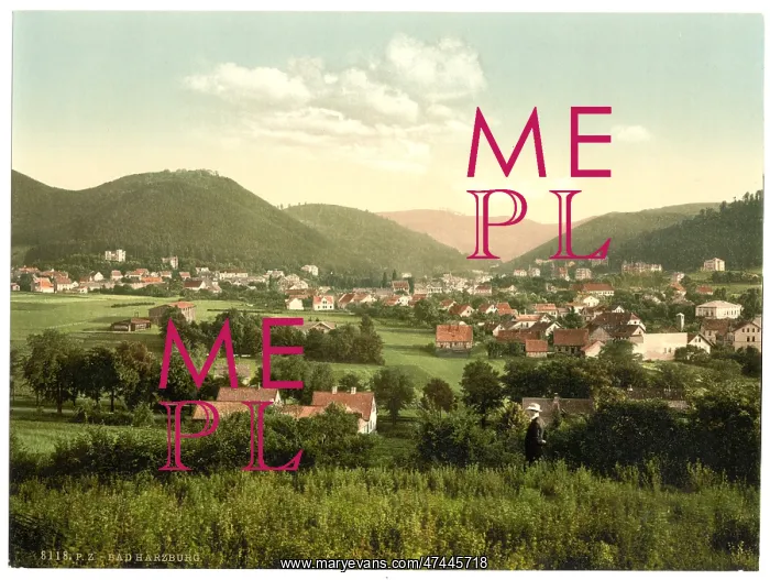 : Bad Harzburg, general view, Hartz, Germany : Bad Harzburg, general view, Hartz, Germany