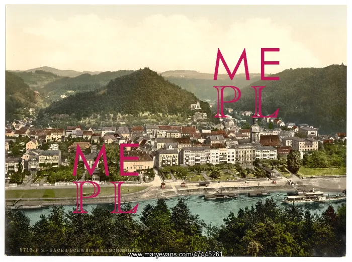 : Bad Schandau, Saxony, Germany : Bad Schandau, Saxony, Germany