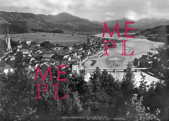 : Bad Tolz and Isar, around 1900 : Bad Tolz and Isar, around 1900