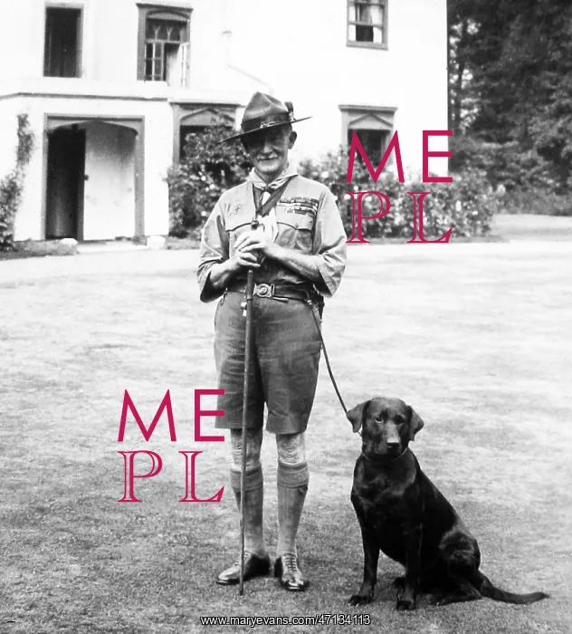 : Baden Powell at the 3rd World Jamboree held at : Baden Powell at the 3rd World Jamboree held at