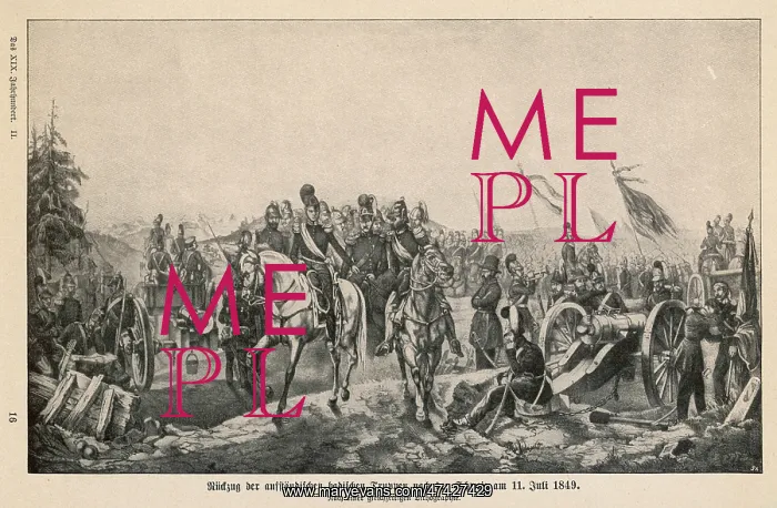 : BADEN REBELS RETREAT : BADEN REBELS RETREAT