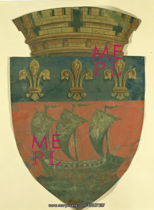  : Badge with the arms of Paris