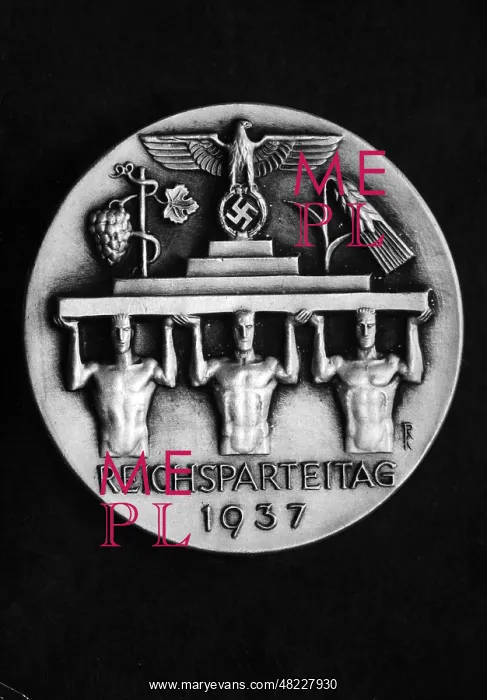: Badge for the Nuremberg Rally, 1937 : Badge for the Nuremberg Rally, 1937