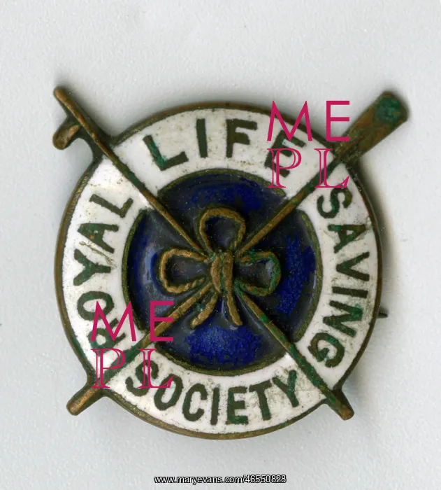 : Badge, Royal Life Saving Society : Badge, Royal Life Saving Society