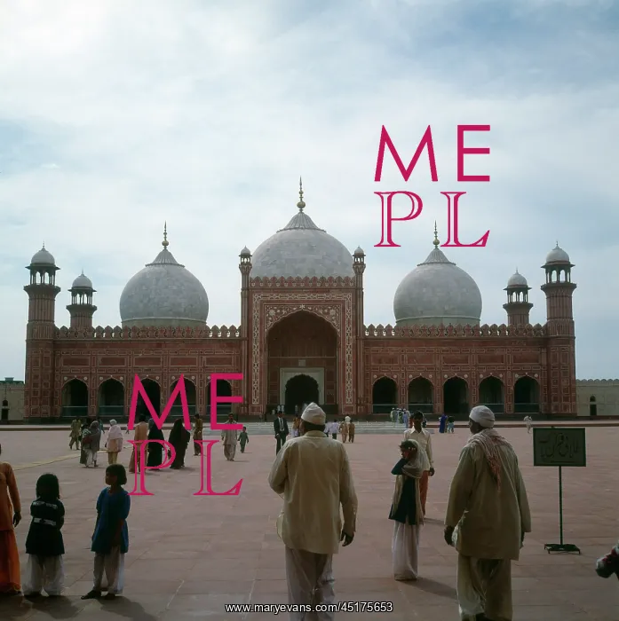 : BADSHAHI MOSQUE / PAKISTAN : BADSHAHI MOSQUE / PAKISTAN