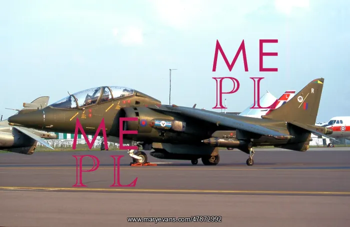 : BAe Harrier T.10 ZH662 - R : BAe Harrier T.10 ZH662 - R