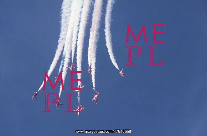 : BAe Systems Hawks RAF Red Arrows break 1992 : BAe Systems Hawks RAF Red Arrows break 1992