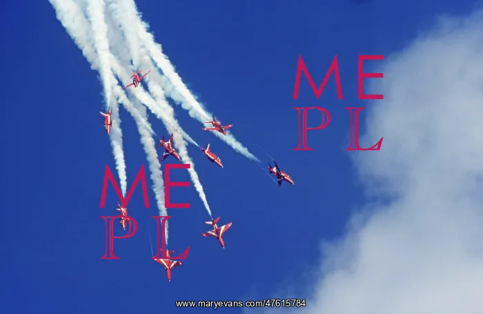 : BAe Systems Hawks RAF Red Arrows break Binbrook 1982 : BAe Systems Hawks RAF Red Arrows break Binbrook 1982