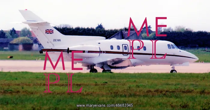 : BAe.125 CC.3 ZE395 : BAe.125 CC.3 ZE395