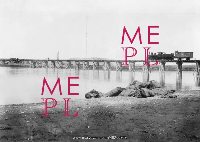 : The Baghdad Railway at Jerablus, 1913 : The Baghdad Railway at Jerablus, 1913