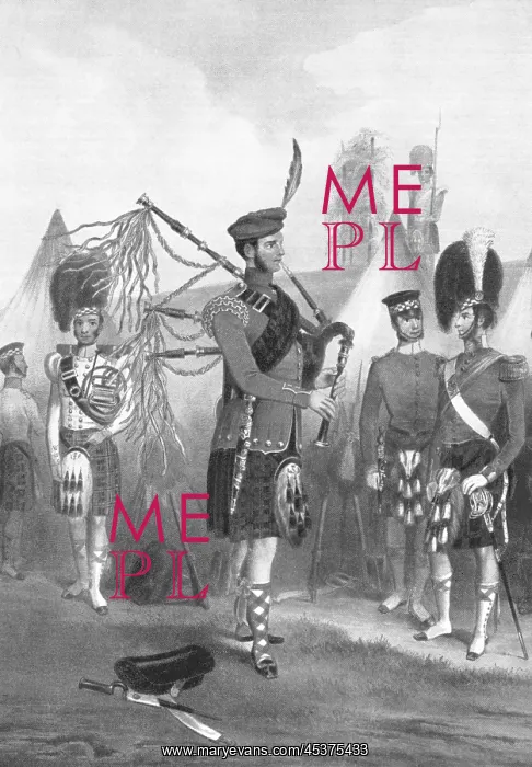 : Bagpiper of the 93rd Sutherland Highlanders : Bagpiper of the 93rd Sutherland Highlanders
