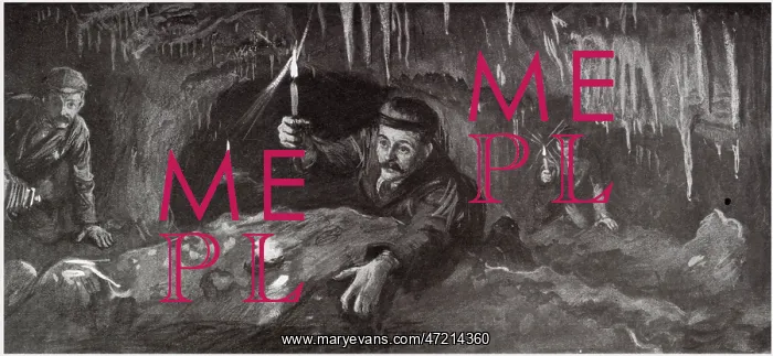 : Bagshawe cavern, Derbyshire 1903 : Bagshawe cavern, Derbyshire 1903