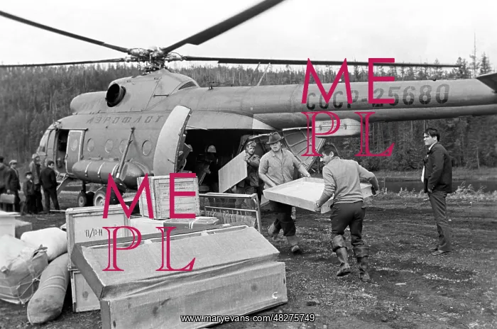 : Baikal-Amur-Mainline construction, 1974 : Baikal-Amur-Mainline construction, 1974