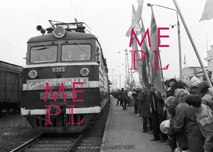 : Baikal-Amur-Mainline construction, 1974 : Baikal-Amur-Mainline construction, 1974