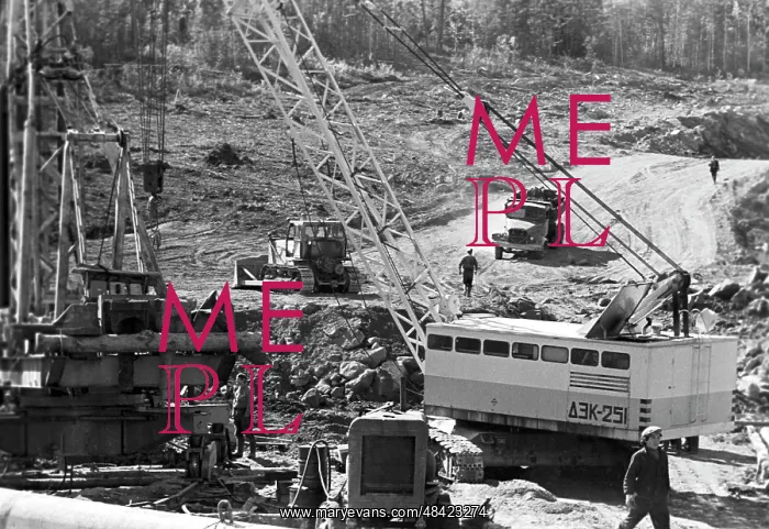  : Baikal-Amur-Mainline construction, 1974