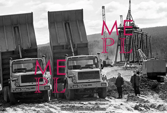 : Baikal-Amur Mainline construction, 1975 : Baikal-Amur Mainline construction, 1975