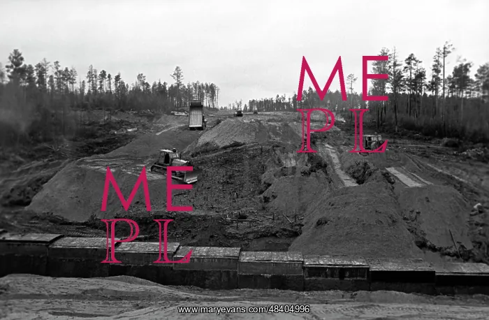 : Baikal-Amur Mainline construction, 1975 : Baikal-Amur Mainline construction, 1975