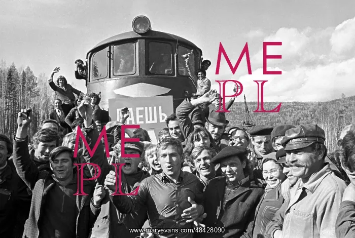 : Baikal-Amur Mainline construction, 1975 : Baikal-Amur Mainline construction, 1975