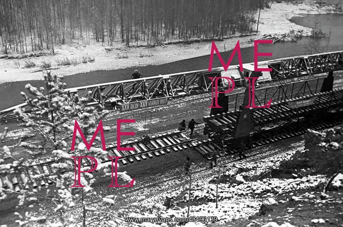 : Baikal-Amur Mainline construction, 1975 : Baikal-Amur Mainline construction, 1975