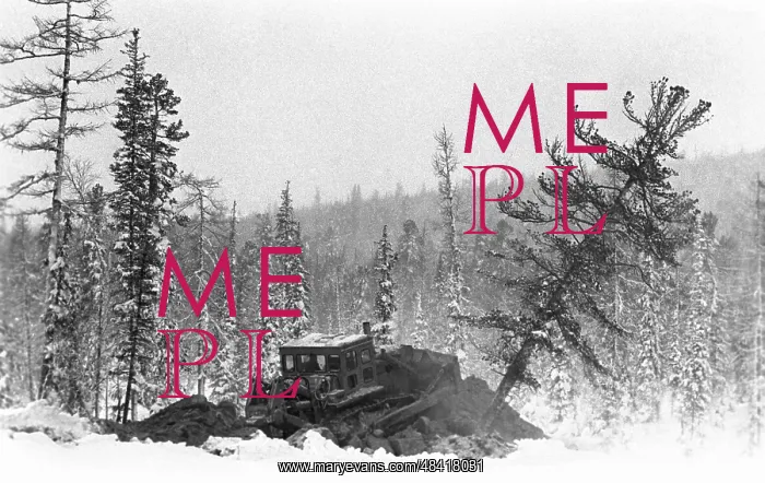 : Baikal-Amur Mainline construction, 1976 : Baikal-Amur Mainline construction, 1976