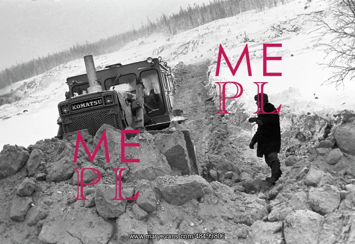 : Baikal-Amur Mainline construction, 1976 : Baikal-Amur Mainline construction, 1976