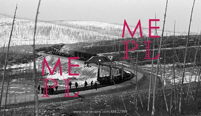 : Baikal-Amur Mainline construction, 1977 : Baikal-Amur Mainline construction, 1977