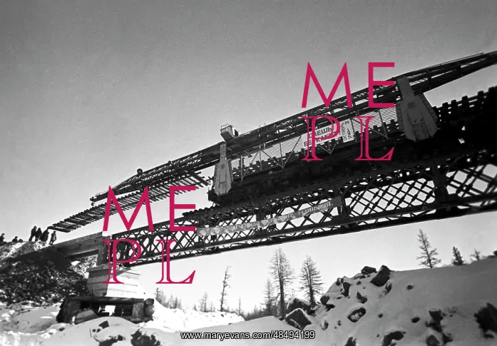 : Baikal-Amur Mainline construction, 1977 : Baikal-Amur Mainline construction, 1977