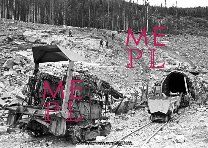: Baikal-Amur Mainline construction, 1977 : Baikal-Amur Mainline construction, 1977