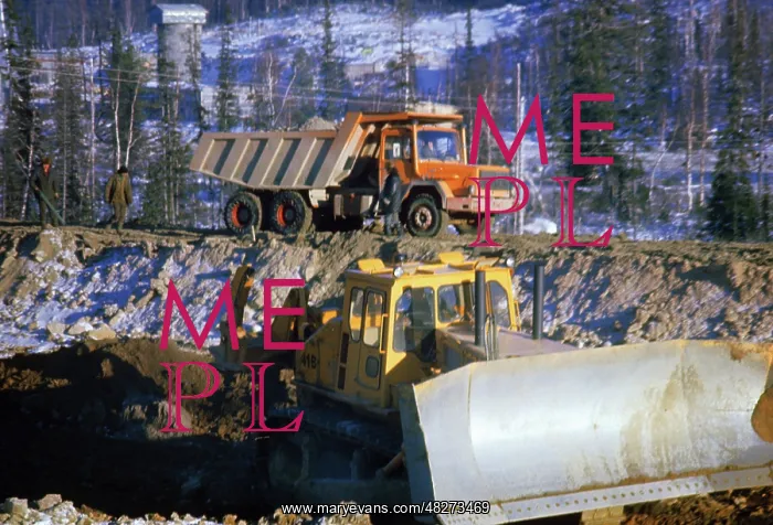 : Baikal-Amur Mainline construction, 1978 : Baikal-Amur Mainline construction, 1978