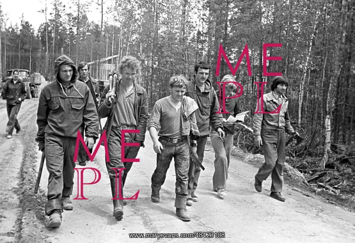 : Baikal-Amur Mainline construction, 1978 : Baikal-Amur Mainline construction, 1978