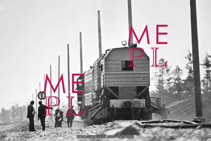 : Baikal-Amur Mainline construction, 1978 : Baikal-Amur Mainline construction, 1978