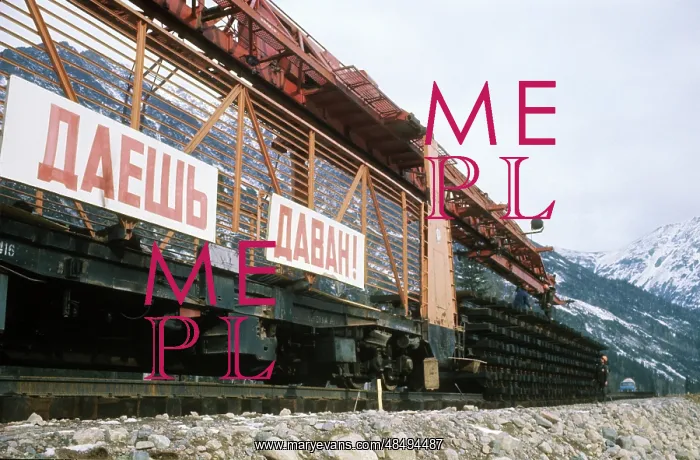 : Baikal-Amur Mainline construction, 1978 : Baikal-Amur Mainline construction, 1978
