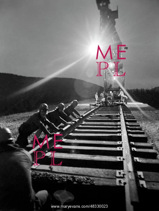 : Baikal-Amur Mainline construction, 1980 : Baikal-Amur Mainline construction, 1980