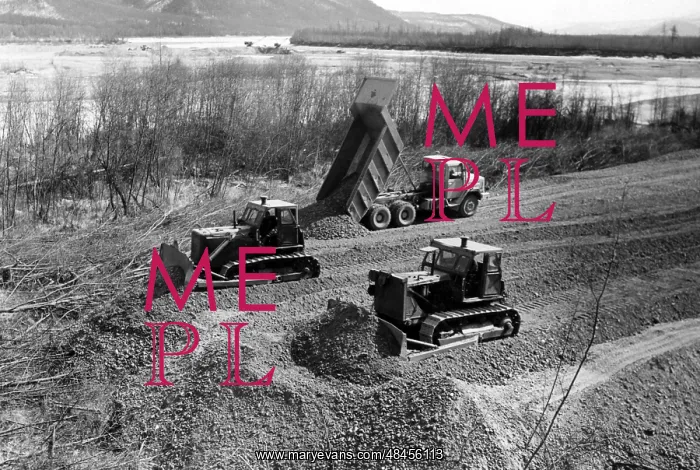 : Baikal-Amur Mainline construction, 1980 : Baikal-Amur Mainline construction, 1980
