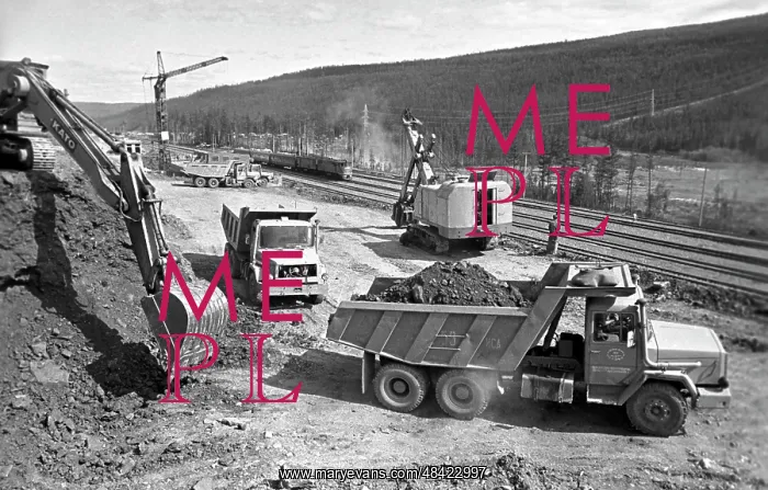 : Baikal-Amur Mainline construction, 1981 : Baikal-Amur Mainline construction, 1981