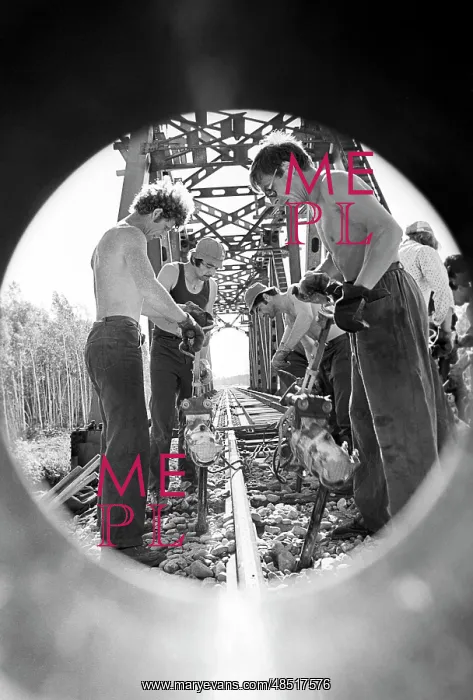 : Baikal-Amur Mainline construction, 1981 : Baikal-Amur Mainline construction, 1981