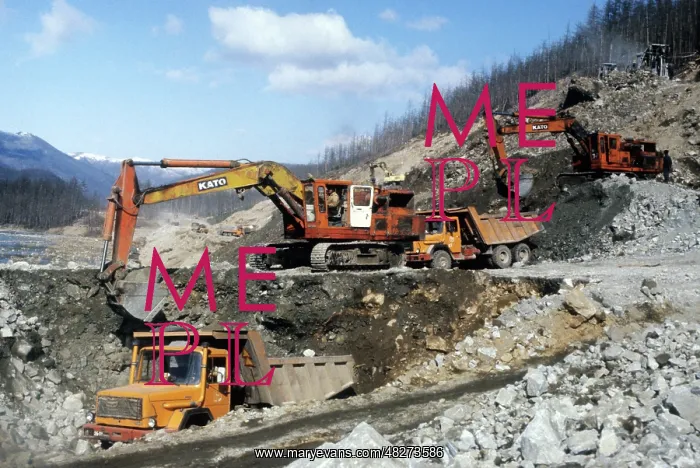 : Baikal-Amur Mainline construction, 1982 : Baikal-Amur Mainline construction, 1982
