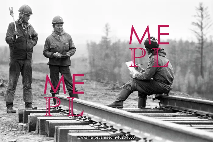 : Baikal-Amur Mainline construction, 1983 : Baikal-Amur Mainline construction, 1983