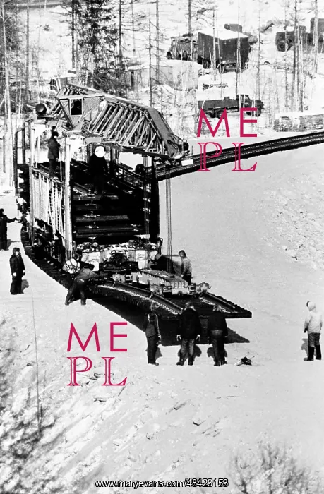 : Baikal-Amur Mainline construction, 1983 : Baikal-Amur Mainline construction, 1983