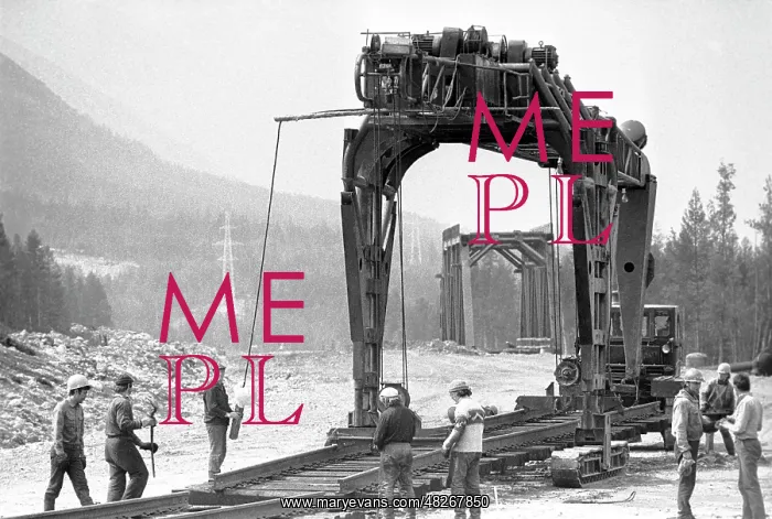 : Baikal-Amur Mainline construction, 1984 : Baikal-Amur Mainline construction, 1984