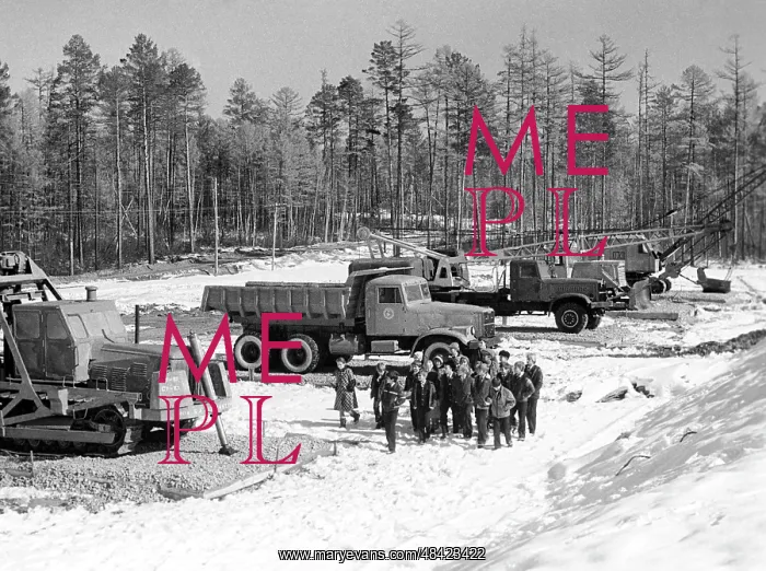 : Baikal-Amur Mainline construction, 1984 : Baikal-Amur Mainline construction, 1984