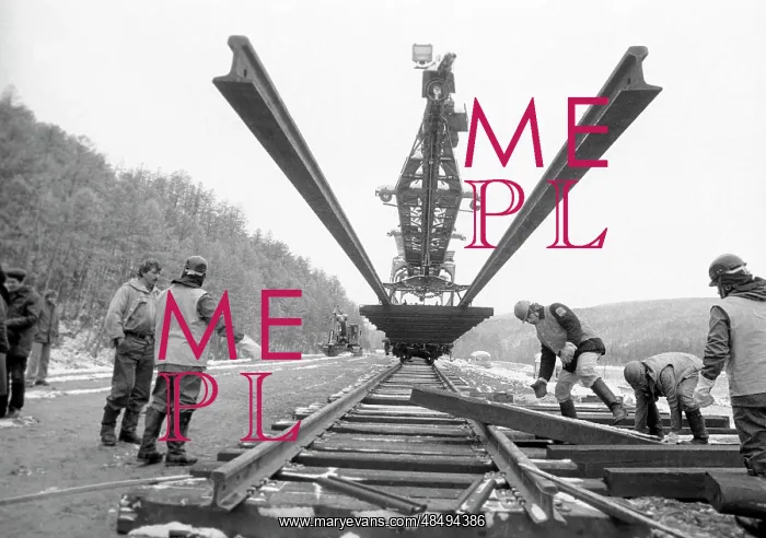 : Baikal-Amur Mainline construction, 1984 : Baikal-Amur Mainline construction, 1984